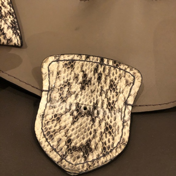 Michael Kors Collection Shoulder Bag with Python - Picture 6 of 9